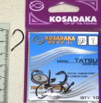 Крючки "KOSADAKA" TATSU 3093 BN Size 3. 0,85mm.