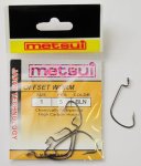 Крючки офсетные METSUI "OFFSET WORM" size 1